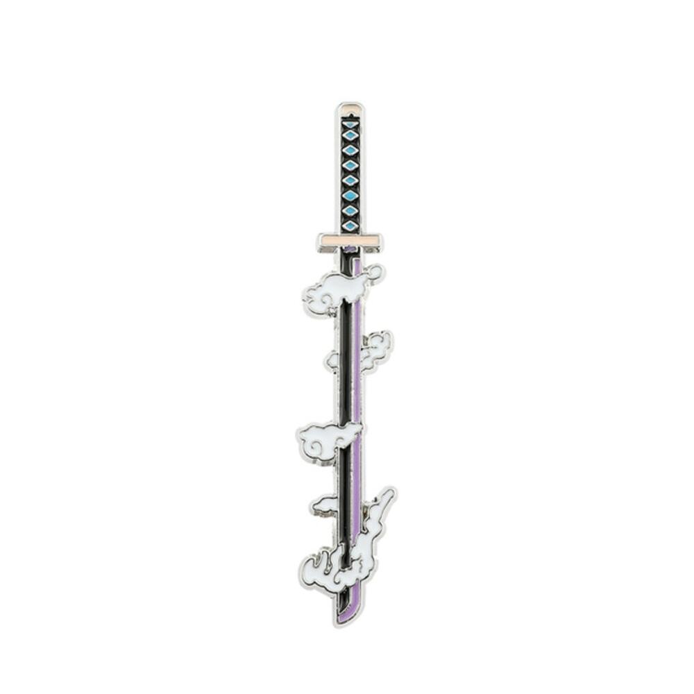 Demon Slayer Hashira Muichiro Tokito Sword Enamel Pins